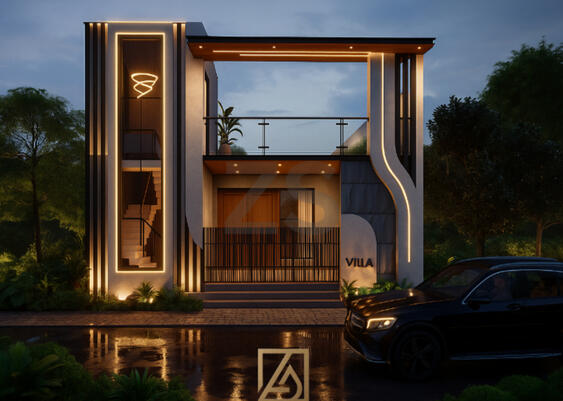 A villa that speaks elegance even in silence. From concept to render, every detail was designed to breathe life into simplicity. Because great architecture isn’t seen, it’s felt.